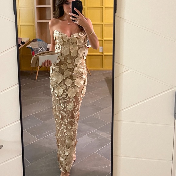 slim fit dress slacks Jasmine Maxi Dress main image 1